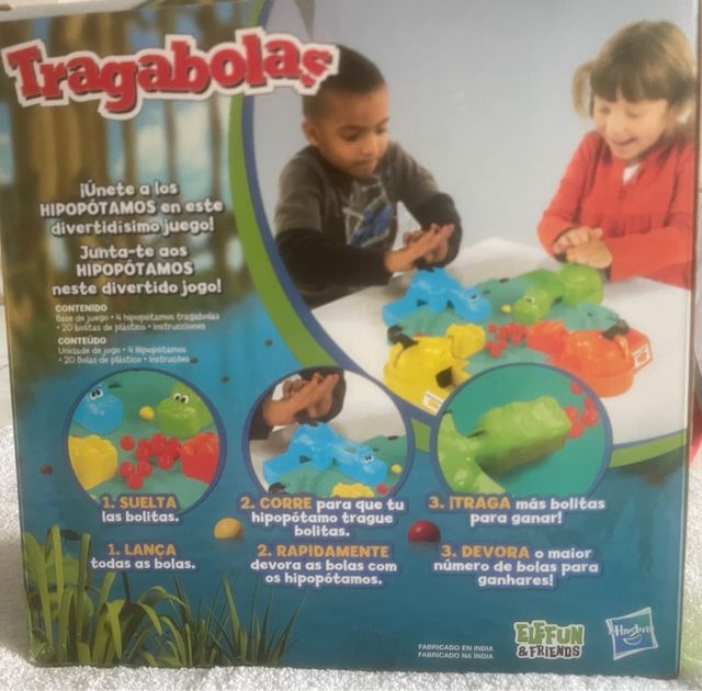 Juego Tragabolas Hasbro Gaming sin usar