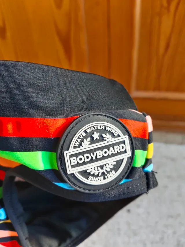 Bañador niño rayas multicolor