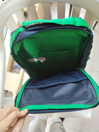 Mochila Nike Azul y Verde