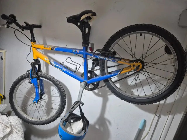 Bicicleta Montaña ATX Azul y Naranja