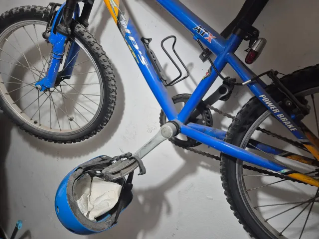 Bicicleta Montaña ATX Azul y Naranja