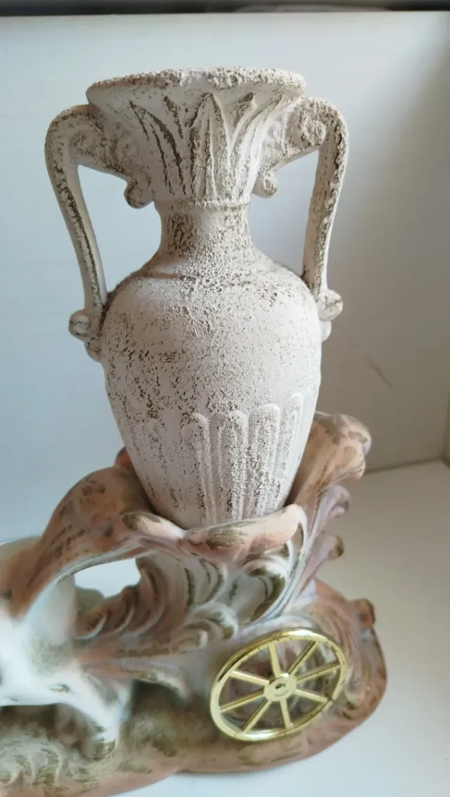 Statua Cavalli con Carrozza