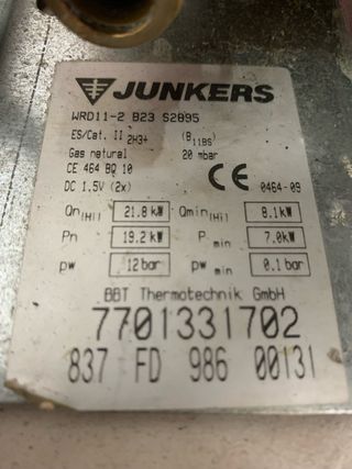 Calentador Junkers