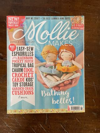 Set of 3 Mollie Makes craft magazines