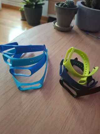 Correas Xiaomi Mi Band 3 (Pack 5 colores)