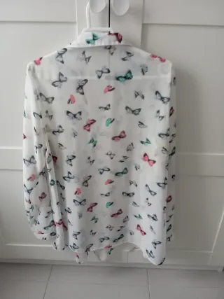 Camisa mariposas talla L