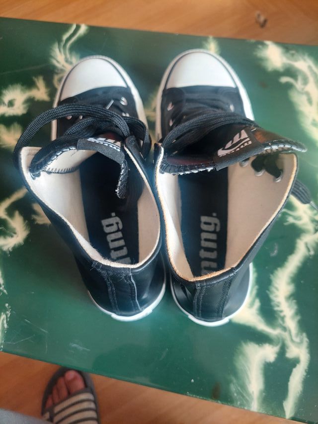 Sneakers MTNG nere e bianche