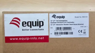 Soporte Monitor Hidráulico 13-27 Max 6.5Kg