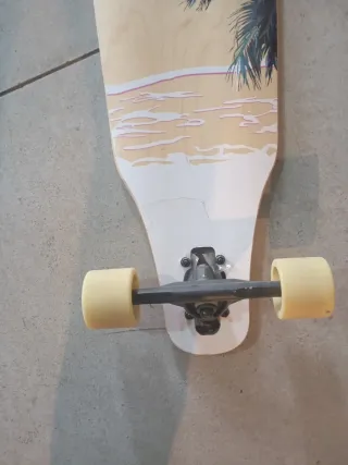 Skate Longboard Gris