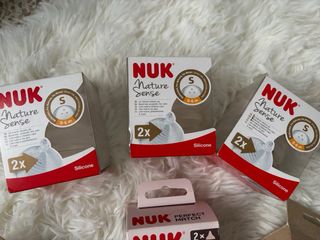 Lote Biberones y Tetinas NUK