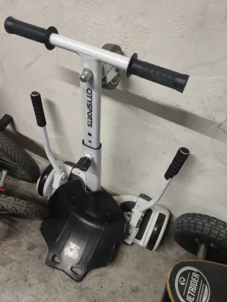 Patinete Eléctrico Citysports con silla