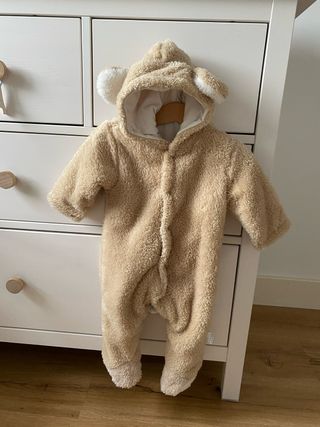Buzo oso peluche bebé