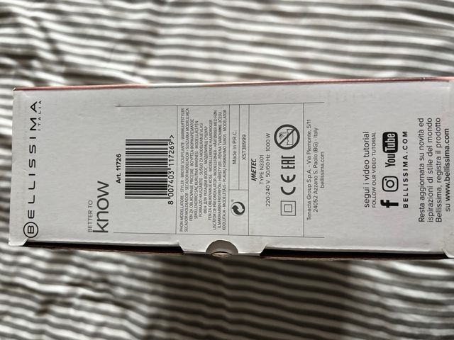 Asciugatrice e spazzola modellante Bellissima My Pro GH18 1100