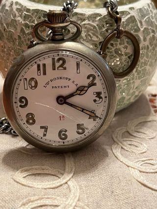 Reloj de bolsillo Louis Roskopf Patent 90 AÑOS