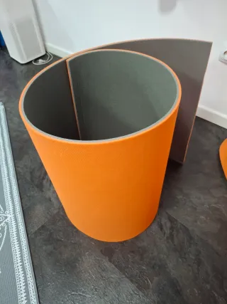 Esterilla Yoga/Pilates Naranja/Gris