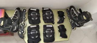 Patines en línea Decathlon negros  45-46