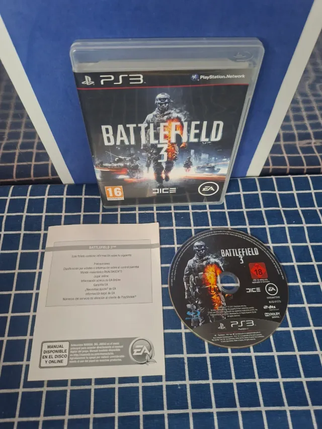 PS3 BATTLEFIELD 3 ORIGINAL COMPLETO