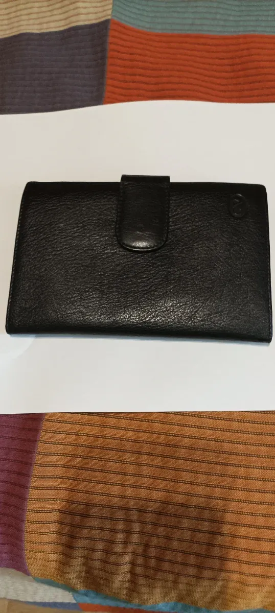 Portafoglio donna nero