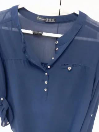 Camisa azul talla 38