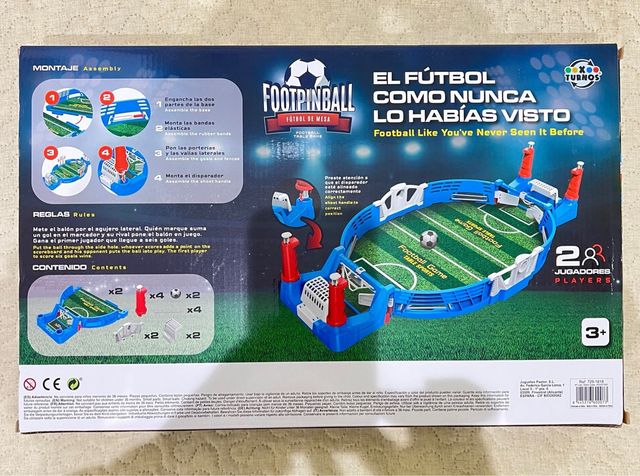 Footpinball Fútbol de Mesa.