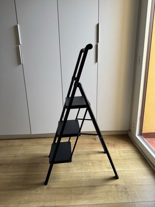 Escalera plegable aluminio 3 peldaños