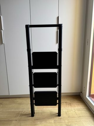 Escalera plegable aluminio 3 peldaños