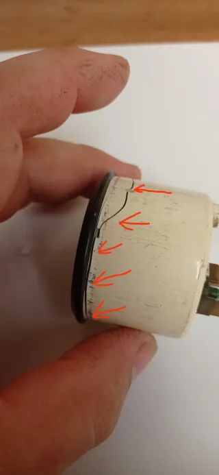 Manometro Temperatura Olio VDO