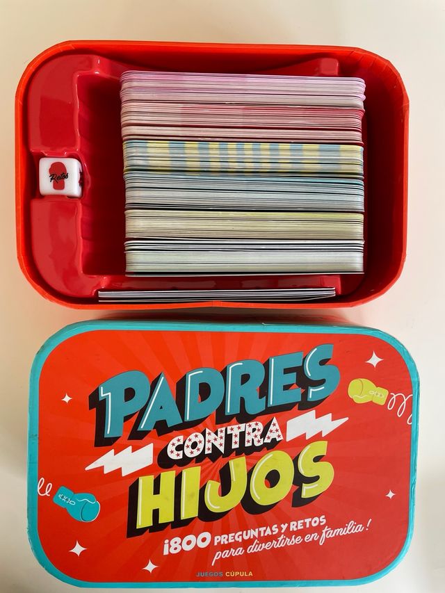 Juego Padres Contra Hijos 1800 Preguntas
