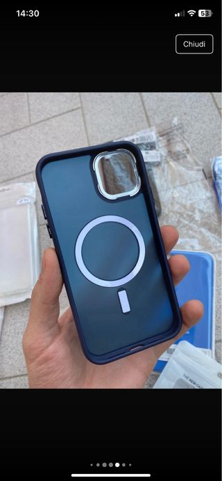 8 Cover Custodie iPhone 11 Nuove + due pellicole