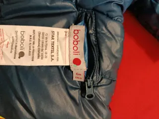 Giacchetto reversibile per bambini blu e nero