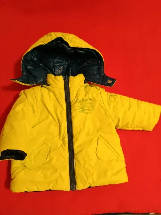 Giacchetto reversibile per bambini blu e nero