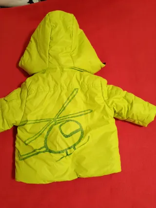 Giacchetto reversibile per bambini blu e nero