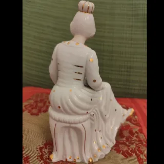 Mamma e bambino porcellana vintage