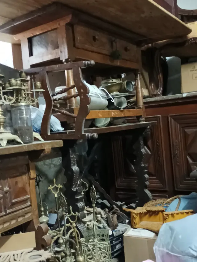 Lote Mesas Antiguas Madera