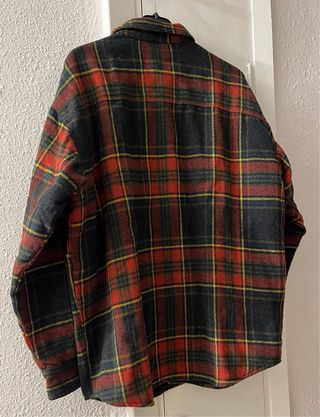 Camisa/Sobrecamisa Zara Cuadros