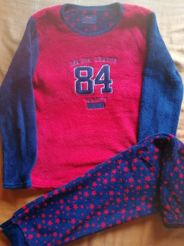 Pijama calentito niño Talla8