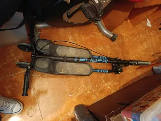 Patinete scooter 3 ruedas doble