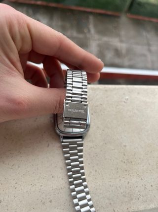 Reloj Casio Vintage Plata y Blanco