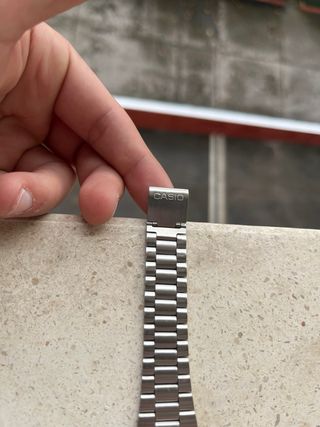 Reloj Casio Vintage Plata y Blanco