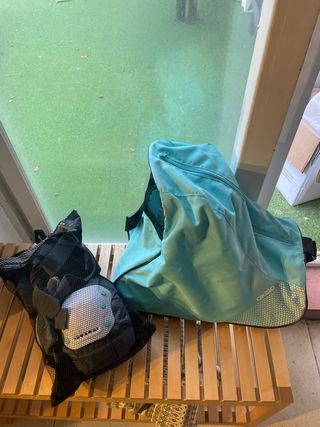 Patines en línea mujer talla 39 +set protectores S