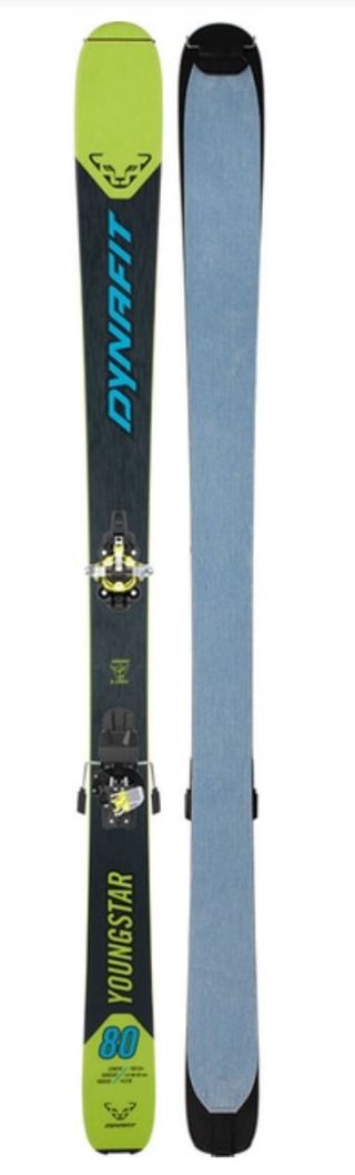 Esquís Dynafit Youngstar 80 con fijaciones+pieles