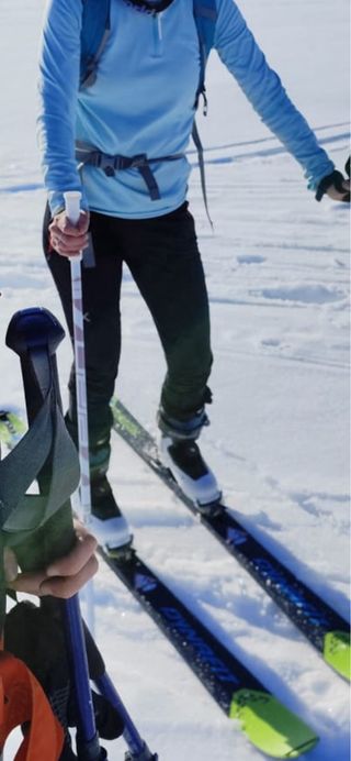 Esquís Dynafit Youngstar 80 con fijaciones+pieles