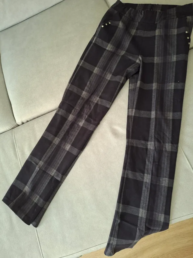 Pantaloni Goldenpoint a quadri taglia S