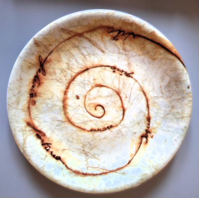 Thun set 6 piattini dessert Creme in porcellana