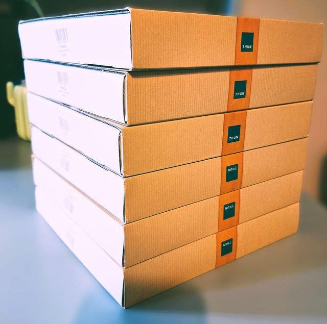 Thun set 6 piattini dessert Creme in porcellana