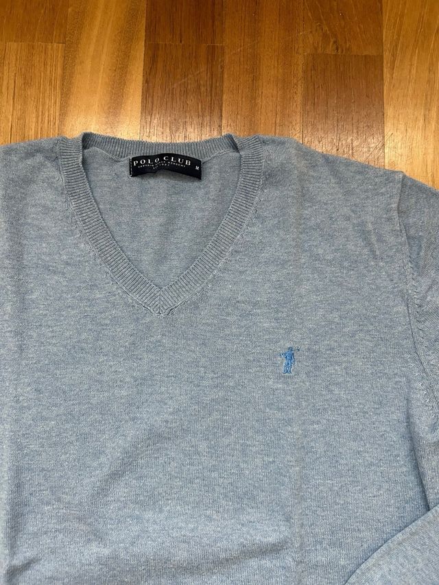 Jersey Polo Club Azul Talla M