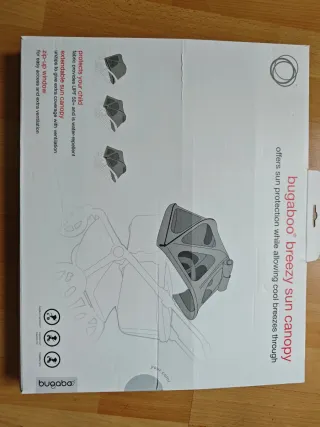 Capota ventilada Bugaboo Gris