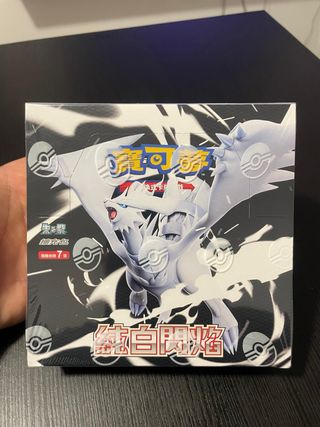 Box Pokemon Pure White Flame