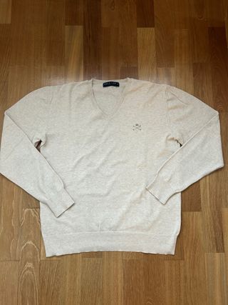 Jersey Polo Club Beige Talla M