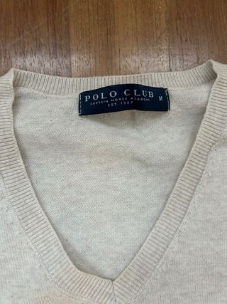 Jersey Polo Club Beige Talla M